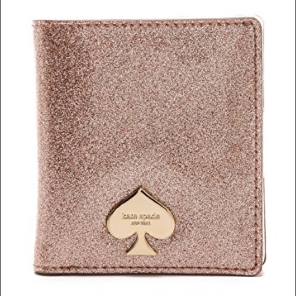 Kate Spade Glitter Bug Rose Gold Small Stacy
